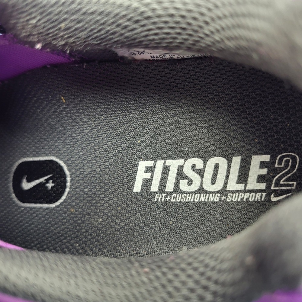 Nike Air Max+ 2013 Womens 7.5 Purple Running Shoes Flywire Mesh Sneaker - Picture 6 of 11